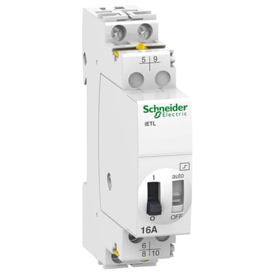 Schneider Electric Acti9 ietl16a 1o-f et 1no 230/240vac 50