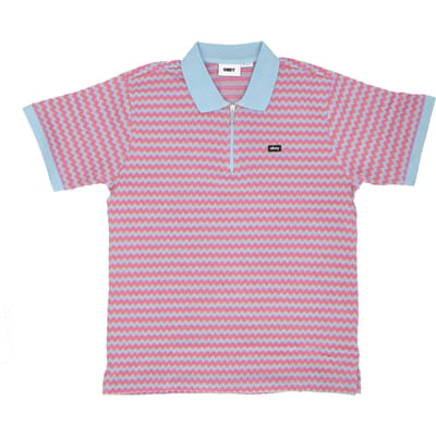 Polo met korte mouwen Heren Anno Jacquard Polo Hemelsblauw Multi