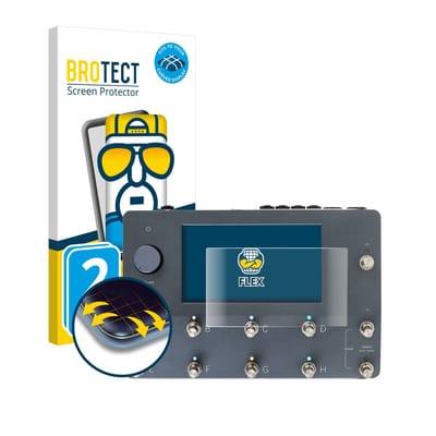 BROTECT - Screenprotector voor Neural DSP Quad Cortex - Folie Beschermfolie transparant volledig dekking - 2 Stuks