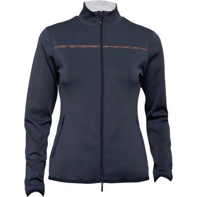 Dames softshell paardrijsweater met volledige rits Tattini Sila