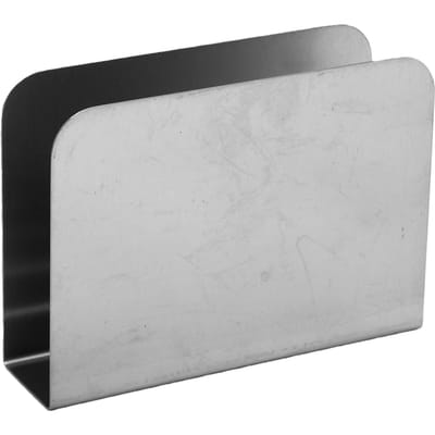 Porte-serviettes en acier inoxydable Moderne Debout Métallique Porte-serviettes en papier Distributeur de mouchoirs pour plan de travail de cuisine Salle à manger