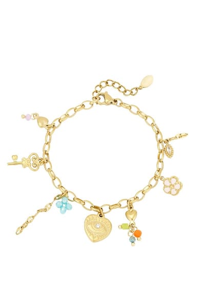 Secret Love Armband - Verkleurt niet - Cadeau - Goudlief