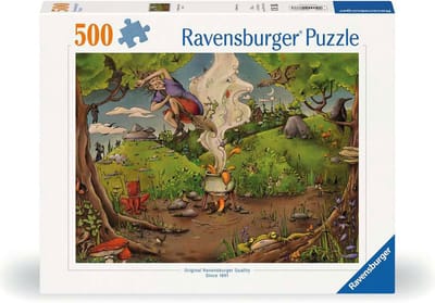 Ravensburger puzzel Bij de bosheks - Legpuzzel - 500 stukjes