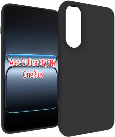 MobyDefend Hoesje - Geschikt voor OnePlus Nord 5 - TPU Backcover - Mat Zwart