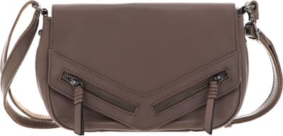 FREDsBRUDER Leren Schoudertas FB Crossbody Bag Soft Taupe Bruine