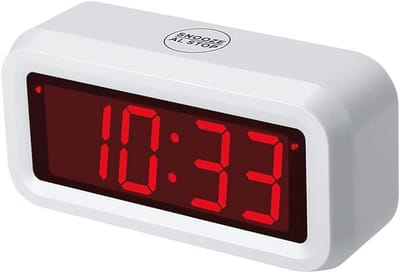 Digitale Alarmklok Draadloos met Groot Display voor Slaapkamer