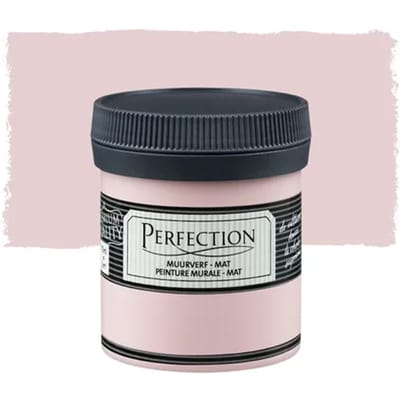 Perfection Muurverf Verftester - Mat - Oudroze - 75ml