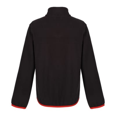 Regatta Kinder/Kids Microfleece Full Zip Fleecejack (Zwart)