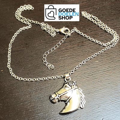 GoedeDoelen.Shop | Ketting Rakker | Paarden Ketting | Paardenfan | Paardenwelzijn | Dierenwelzijn | Cadeautje | Wellness-House