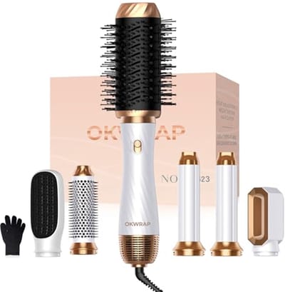 6-in-1 Haar Styler Set voor Perfecte Styling