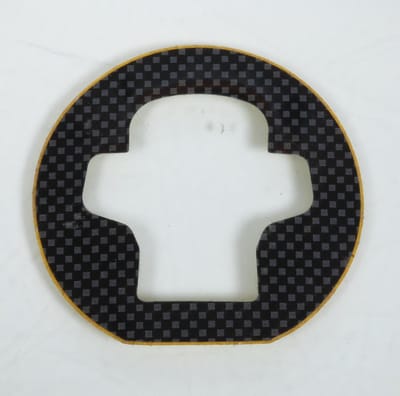 Protection bouchon réservoir adhésive look cabone pour moto Suzuki SV 650 1999-2002