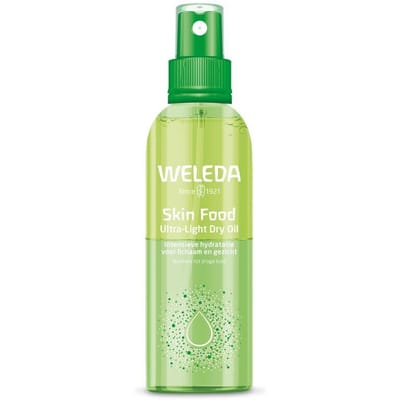 WELEDA Skin Food - Ultra-Light Dry Oil - Hydrateert De Huid & Trekt Snel in - Voor Lichaam En Gezicht - Hydrateert Direct - 100% Natuurlijke Ingrediënten - 100ml