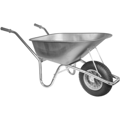 Hummer kruiwagen verzinkt frame/bak 85l