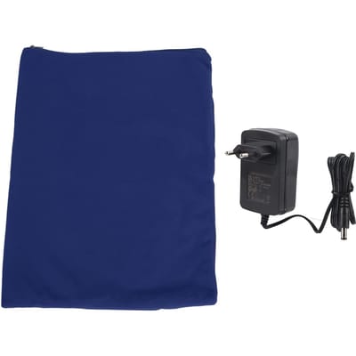Coussin Chauffant pour Animaux de Compagnie Chauffant Électrique Tapis Chauffant Thermique Chiens Chats Cordon Résistant aux Mâchouillements Rouge bleu