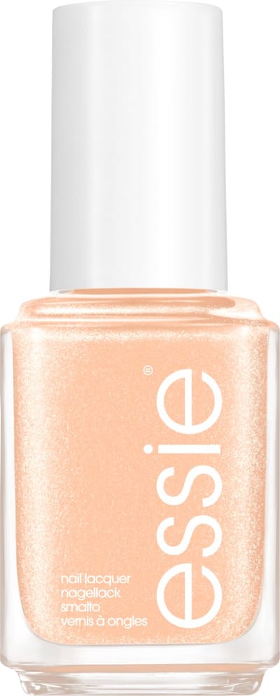 essie - winter 2021 limited edition - 818 glee for all - goud - glitter nagellak - 13,5 ml