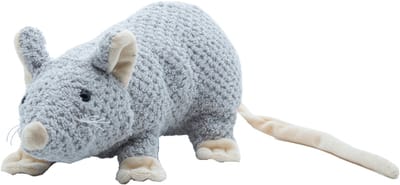 Cute since 1999 - Katoenen Knuffel Muis - Zittende Muis Speelgoed- Baby Knuffel - 27cm