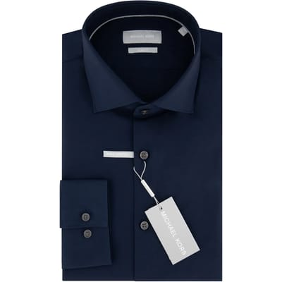 Slim stretch shirt zonder verpakking Michael Kors Poplin