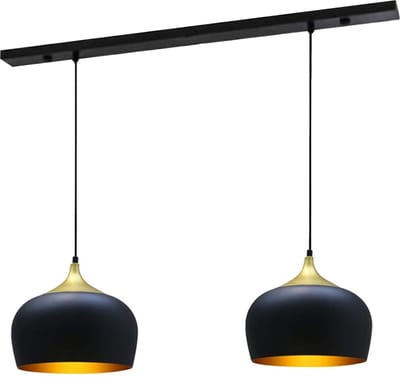 Bamyum Kreis Hanglamp Industrieel Metaal Ø30 cm, Vintage Hanglamp, E27 Pendellamp