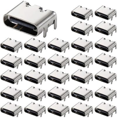 Allecto - Usb 3.1 - Type C - Vrouwelijke connector - 6-pins