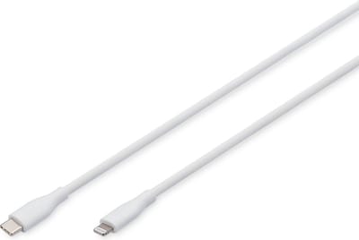 Digitus AK-600110-005-W Lightning-kabel 0,5 m Wit