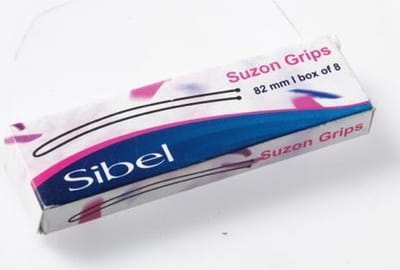 Sibel Haarspelden Suzon 8,2cm Zwart 8st