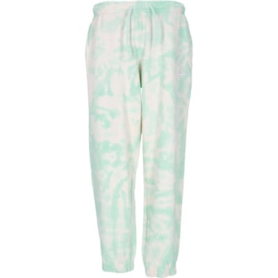 Lichtgewicht trainingspakbroek Dames Sportkleding Middelhoge wolk-dye joggingbroek Mint Foam/wit