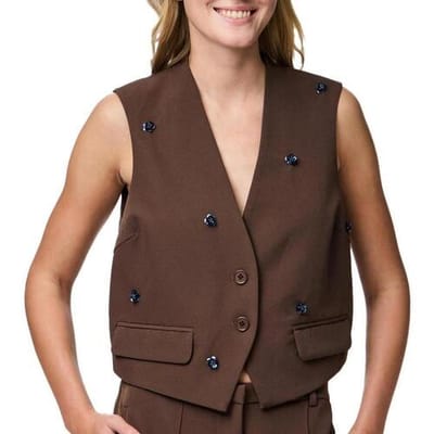 Vest Pieces Pcminni Flower
