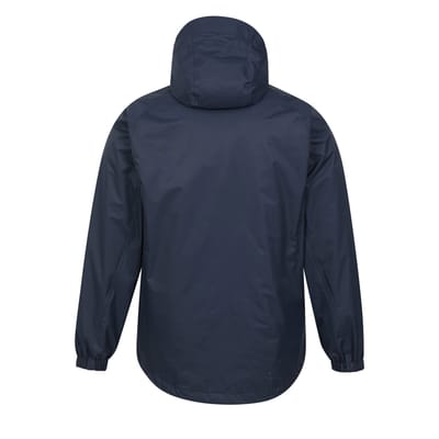 Mountain Warehouse Heren Bracken Extreme 3 in 1 Waterdichte Jas (Blauw)