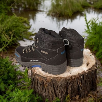 Adventure Wandelschoen Andermatt Zwart Lichtgewicht