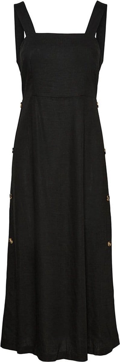 Vero Moda Kalla 7/8 Lange Jurk Zonder Mouwen Zwart XS Vrouw