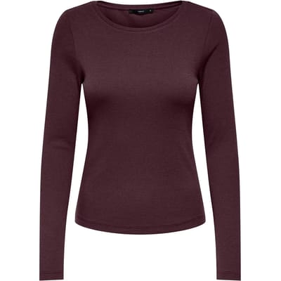 Dames-T-shirt met lange mouwen Only June