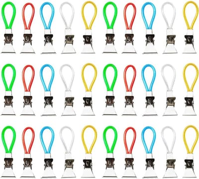 JHUBERS- Theedoekclip 30 Stuks - Handdoek Clips - Compact en Duurzaam - Sterke Grip - Voor Ophangen - Geschikt voor Droge Opslag - Handdoekclip