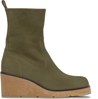 UNISA MISS_F25_BS Dames Laarzen - OLIVE