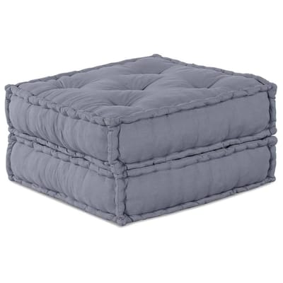 vidaXL - Modulebankeenheid - 2 - st - Stof - Grijs - 140 - x - 70 - x - 36 - cm