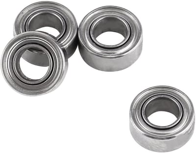 Dailygoods- Miniatuur Lager 10 Stuks - Dubbel Afgeschermd - Binnendiameter 3 mm - Buitendiameter 6 mm - Dikte 2,5 mm - Ideaal voor 3D-printers - Lagers
