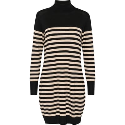 Gestreepte trui jurk voor dames KAFFE Astrid