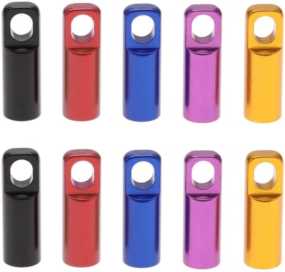 Dailygoody - Presta Ventieldoppen - Aluminium - 10 Stuks - Diversen Kleuren - Ventielkern Verwijderfunctie - Geschikt voor Mountainbike en Racefiets -