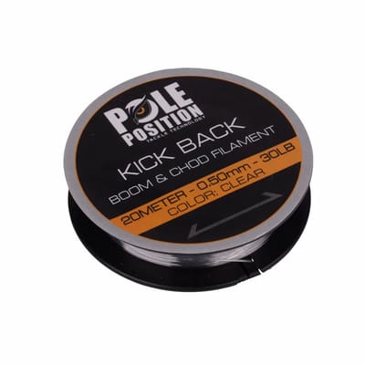 Pole Position Kick Back Boom & Chod Filament - Onderlijnmateriaal