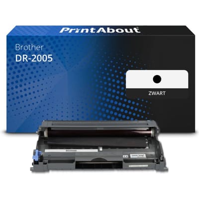 PrintAbout huismerk Drum DR-2005 Zwart Geschikt voor Brother