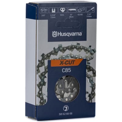 Husqvarna C85 X-Cut Zaagketting Haaks - 3/8” - 1,5mm - 56 Schakels - 38CM