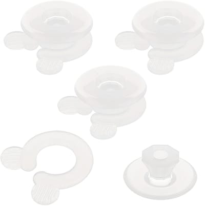 Dailygoody - Dekbed Clips - Quilt Houder - Naaldvrij Bevestigingsmiddelen - 12 Stuks - Beddengoed Accessoires - Voorkomt Verschuiven - Voor Dekbedden