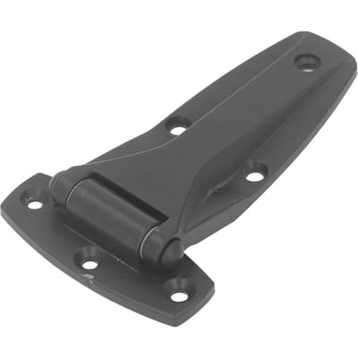 T Scharnier Soft Close T Scharnier Zinklegering T Band Scharnier Vervanging voor Gereedschapskist Autodeur Zwart zwart