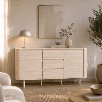 Milton & Oldbrook Dressoir Fermo Travertinlook
