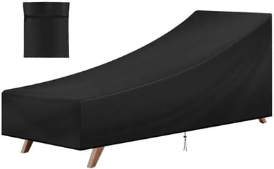 Beschermhoes voor Tuinligstoel, Scheurvast en Waterdicht, UV-bescherming en Windbestendig, 200 x 70 x 40/75 cm