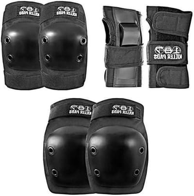 Beschermingsset Kinderen - Pads Set - Sporten en Spelen - Compleet Pakket - Junior - Zwart
