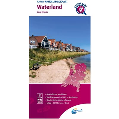 ANWB Wandelkaart Waterland