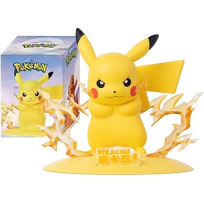 12 Pokémon Actiepoppen Pikachu Blind Box Anime Modellen Bureau Decoraties Pokémon Speelgoed Verjaardagskinderen Duurzame Cadeaus