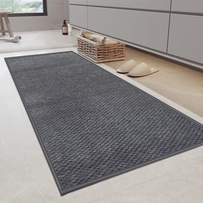 Ibenzoa® Zachte en Absorberende Badmat met Antislip voor Badkamer en Toilet