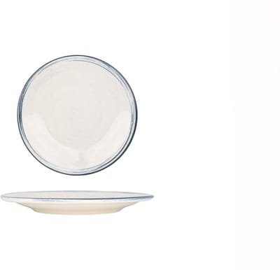 Kütahya Porselen Dessertbord - Frame - Porselein - 17 cm - set van 6