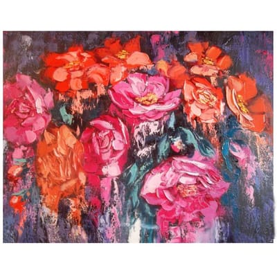 5D Diamond schilderij klaprozen Cross Stitch Kit Stickers Diamond borduurwerk bloem kerstversiering 20X30CM black